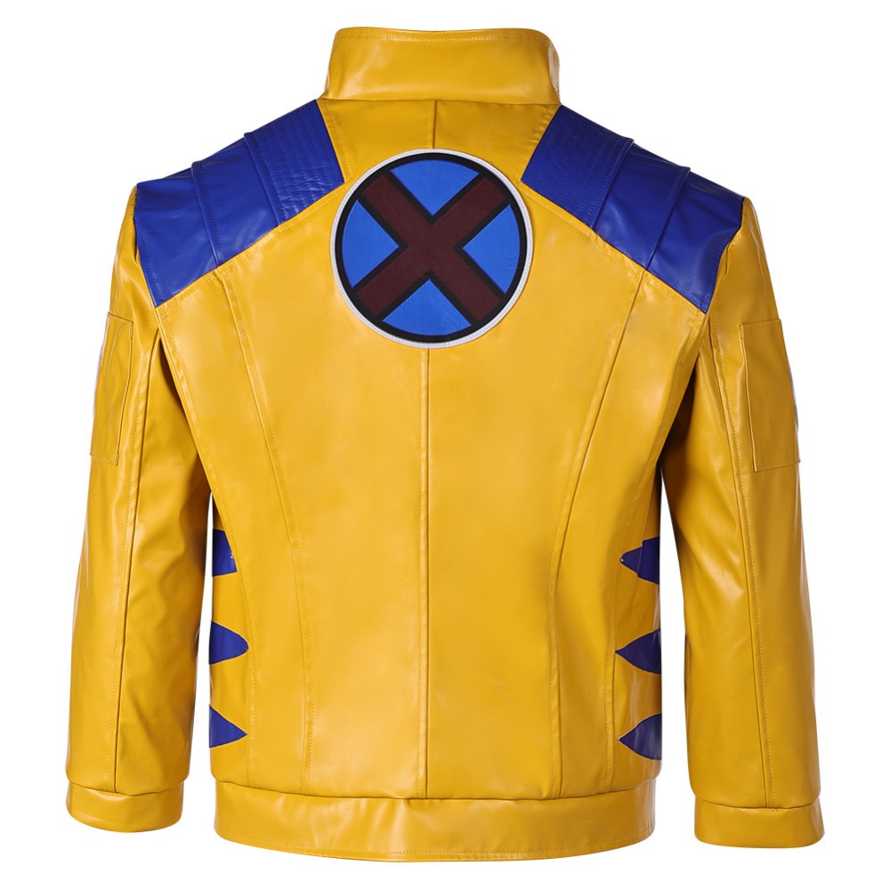 Rivals Wolvrine Logan Yellow Jacket Cosplay Costume Halloween Carnival Outfit