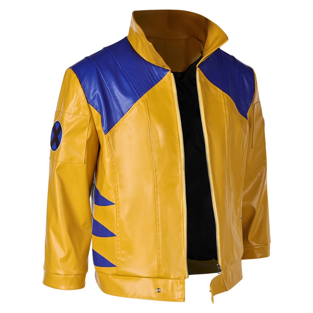 Rivals Wolvrine Logan Yellow Jacket Cosplay Costume Halloween Carnival Outfit
