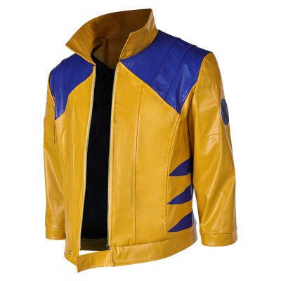 Rivals Wolvrine Logan Yellow Jacket Cosplay Costume Halloween Carnival Outfit