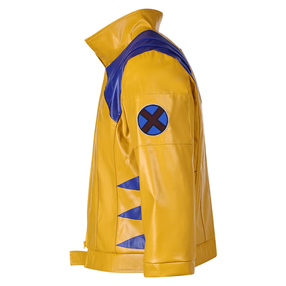 Rivals Wolvrine Logan Yellow Jacket Cosplay Costume Halloween Carnival Outfit