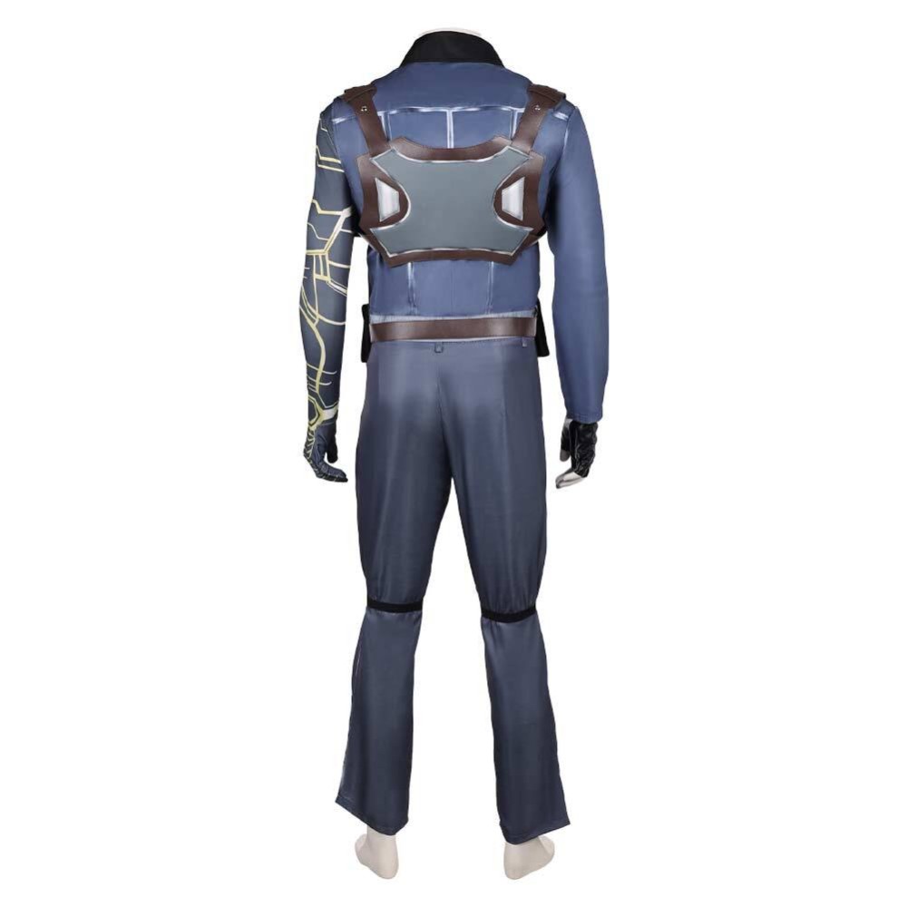 Rivals Winter Soldier Thunderbolts Skin Fullset Party Cosplay Costume Halloween Carnival Outfit