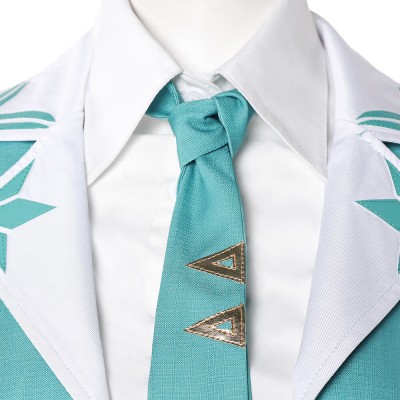 Rivals White Fox Women Blue Suit Cosplay Costume Halloween Carnival Outfit