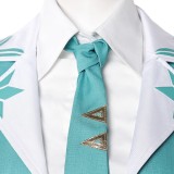 Rivals White Fox Women Blue Suit Cosplay Costume Halloween Carnival Outfit