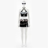 Rivals Urban Predator Women Black Cosplay Costume Halloween Carnival Outfit