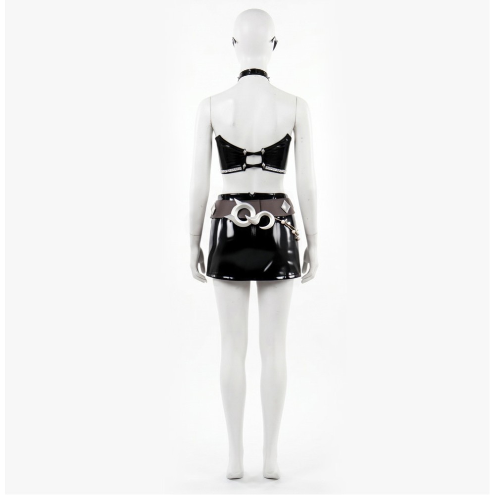 Rivals Urban Predator Women Black Cosplay Costume Halloween Carnival Outfit