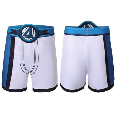Rivals The Thing Men Pantalons Bleus Costume Cosplay Halloween Carnaval Tenue
