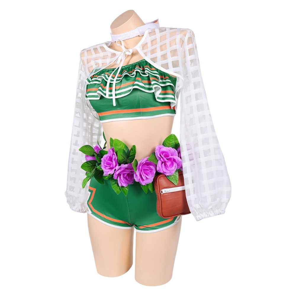 Rivals Squirrel Girl Doreen Green Sunshine Squirrel Party Costume de Cosplay Halloween Carnaval