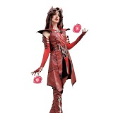 Rivals Scarlet Witch Red Cosplay Costume Halloween Carnival Outfit