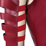 Rivals Scarlet Witch Red Cosplay Costume Halloween Carnival Outfit