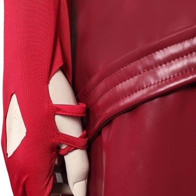 Rivals Scarlet Witch Red Cosplay Costume Halloween Carnival Outfit