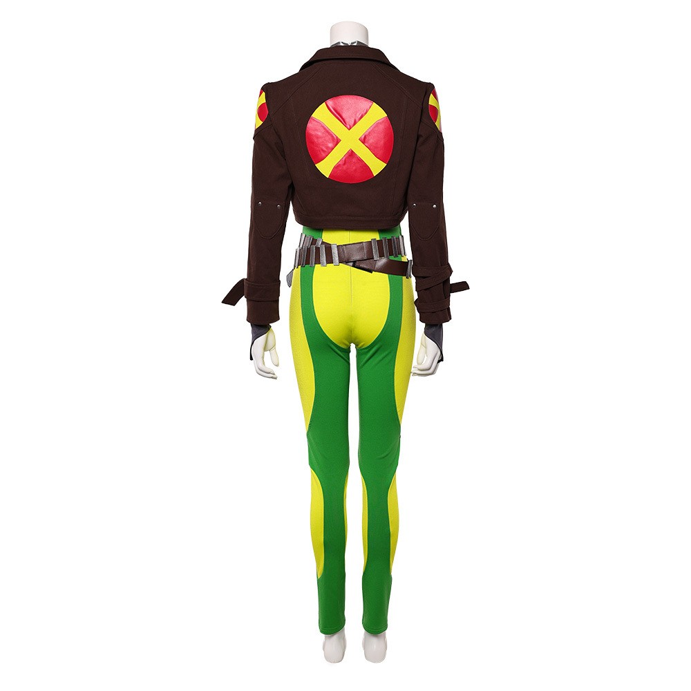Rivals Rogue Women Green Cosplay Costume Halloween Carnival Outfit