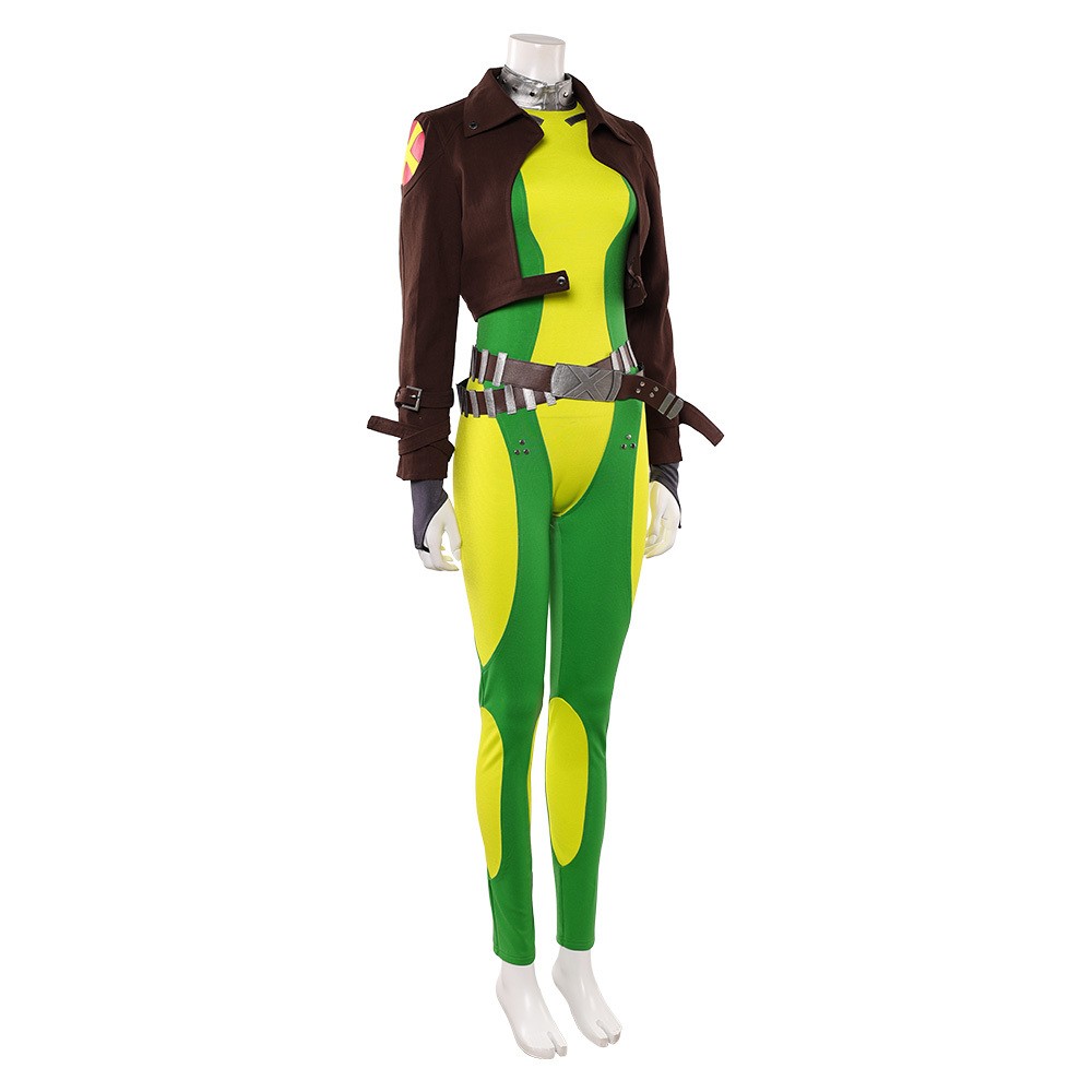 Rivals Rogue Women Green Cosplay Costume Halloween Carnival Outfit