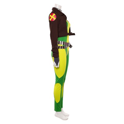 Rivals Rogue Women Green Cosplay Costume Halloween Carnival Outfit
