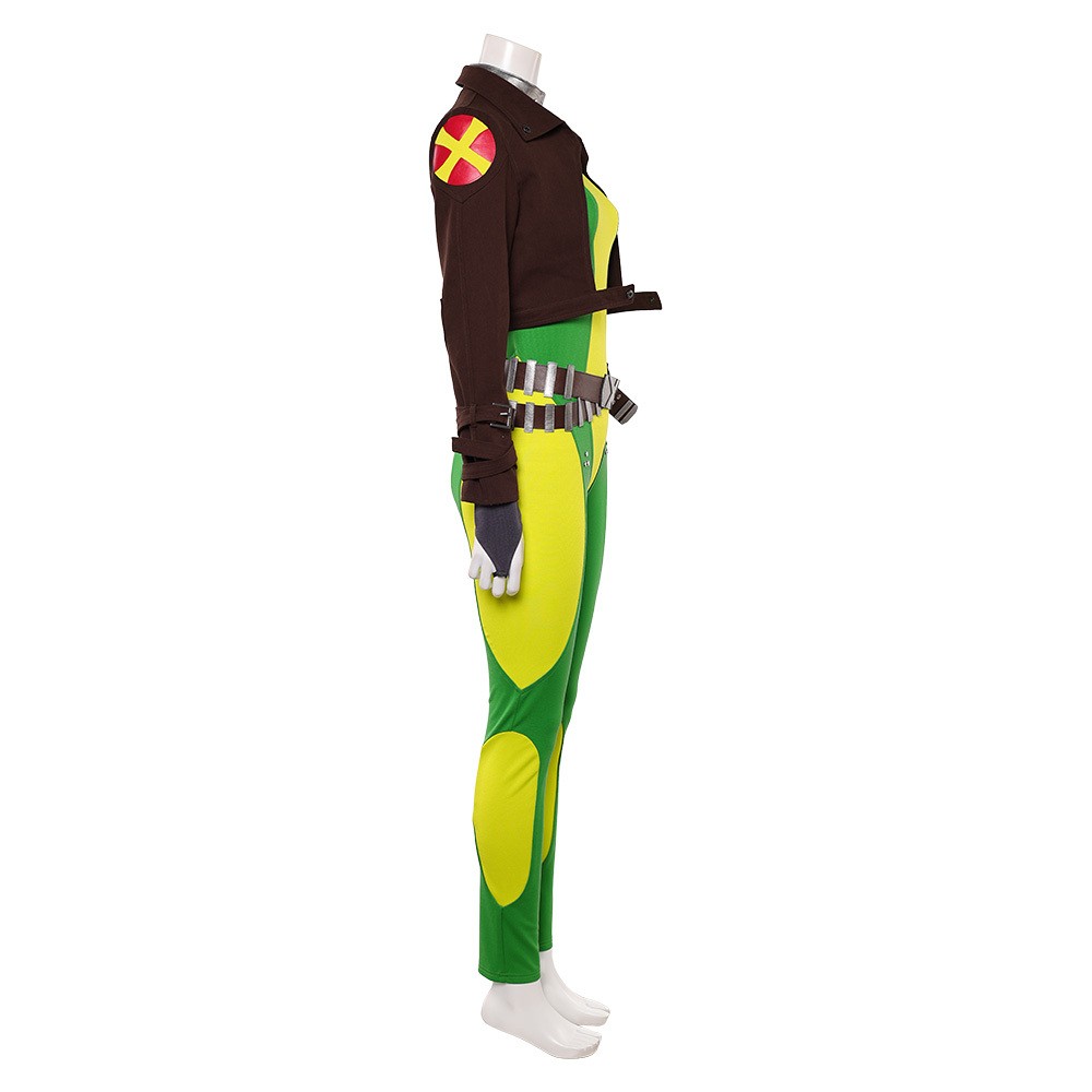 Rivals Rogue Women Green Cosplay Costume Halloween Carnival Outfit