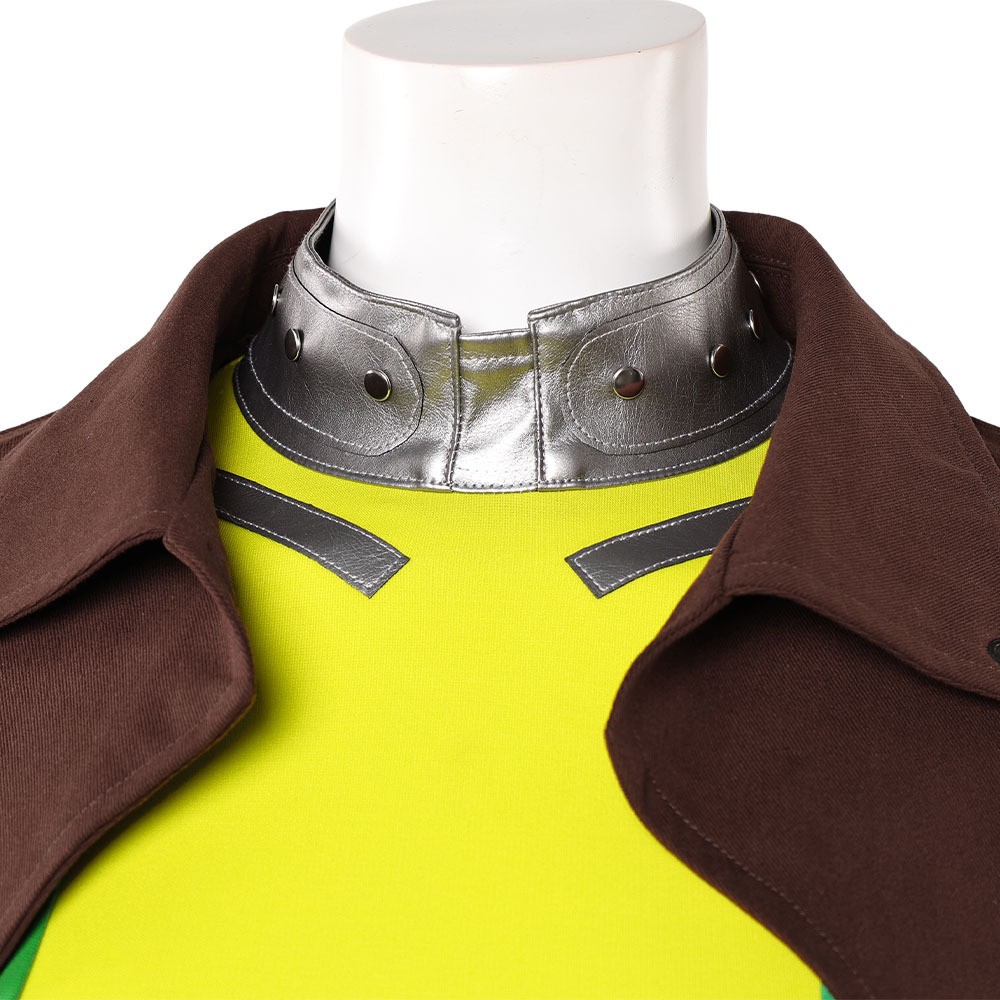 Rivals Rogue Women Green Cosplay Costume Halloween Carnival Outfit