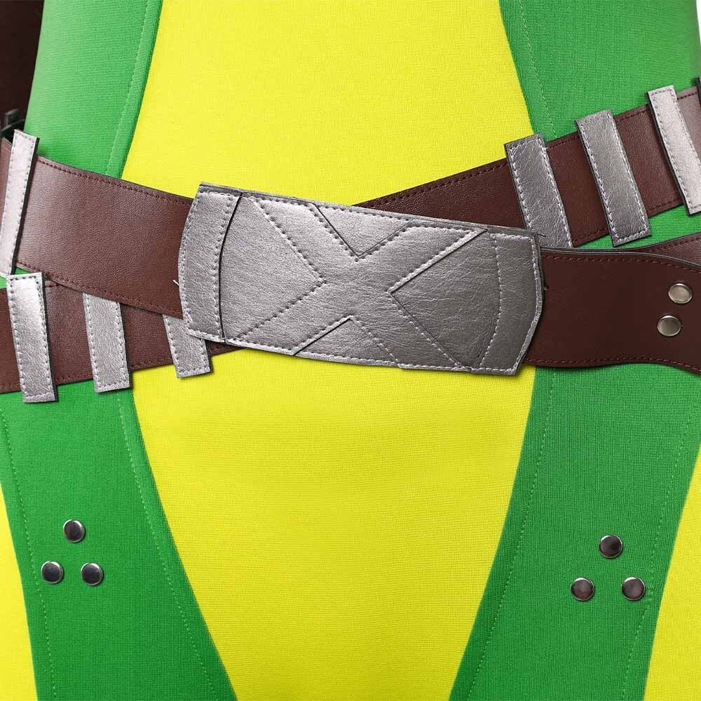 Rivals Rogue Women Green Cosplay Costume Halloween Carnival Outfit