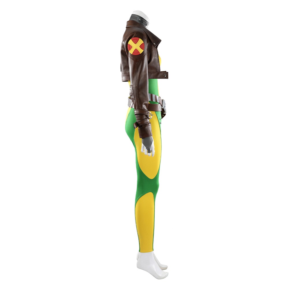 Rivals Rogue Women Green Cosplay Costume Halloween Carnival Outfit