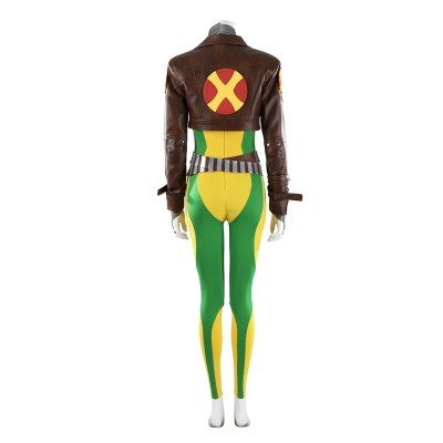 Rivals Rogue Women Green Cosplay Costume Halloween Carnival Outfit
