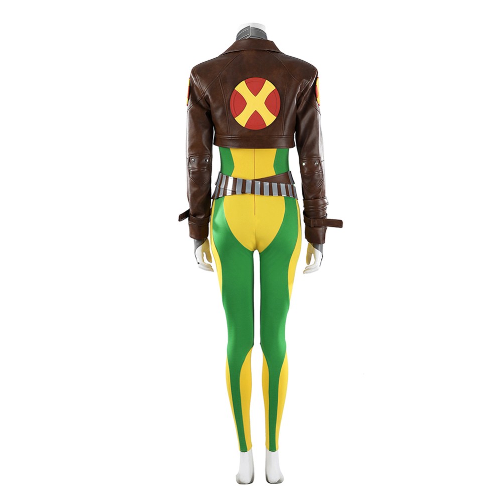 Rivals Rogue Women Green Cosplay Costume Halloween Carnival Outfit