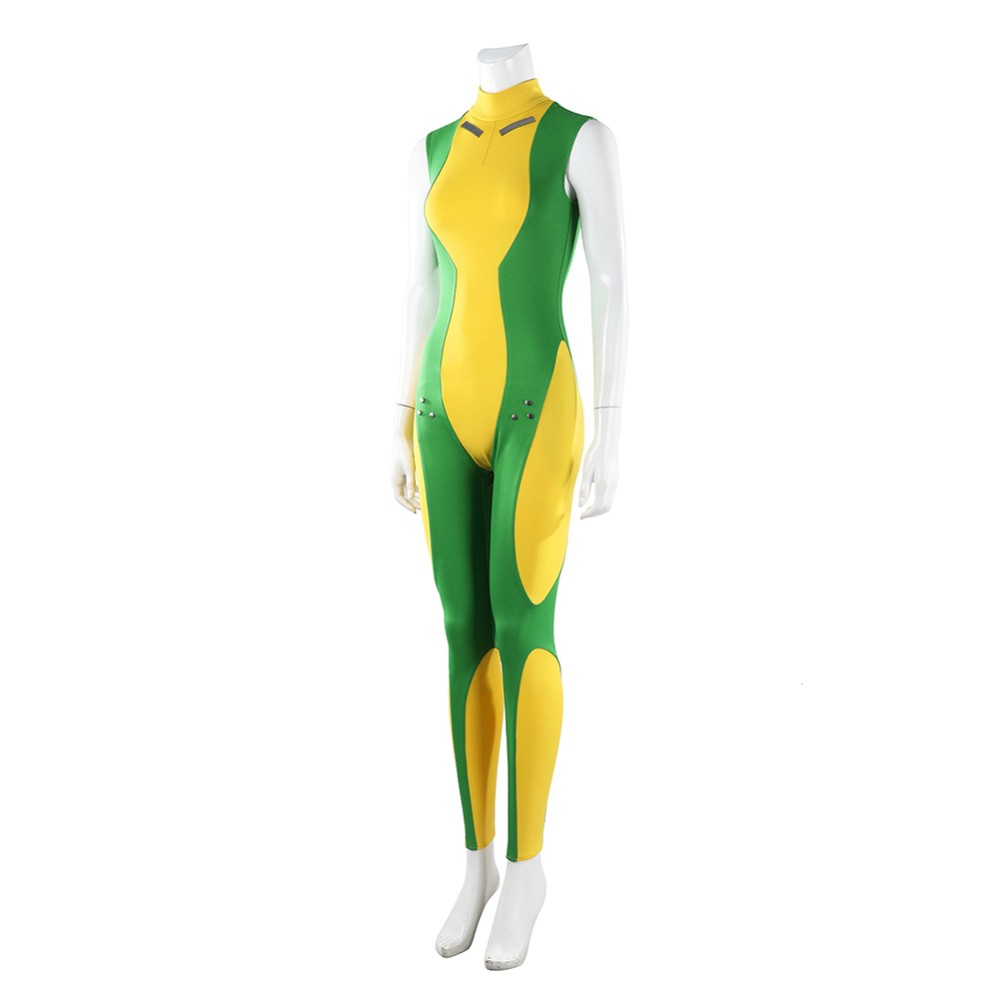 Rivals Rogue Women Green Cosplay Costume Halloween Carnival Outfit