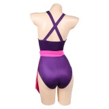 Rivals Psylocke Purple Sakura 1Pcs Swimsuits Cosplay Costume Halloween Carnival Outfit