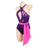 Rivals Psylocke Purple Sakura 1Pcs Swimsuits Cosplay Costume Halloween Carnival Outfit