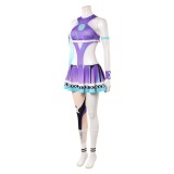 Rivals Psylocke Chouko Takahashi : Le Costume de Cosplay Femme Prodigy Violet pour Halloween et Carnaval