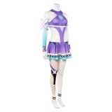 Rivals Psylocke Chouko Takahashi : Le Costume de Cosplay Femme Prodigy Violet pour Halloween et Carnaval
