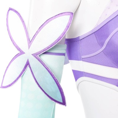 Rivals Psylocke Chouko Takahashi : Le Costume de Cosplay Femme Prodigy Violet pour Halloween et Carnaval