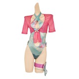 Rivals Psylocke Breezy Butterfly Swimsuit Set Party Cosplay Costume Halloween Carnival