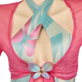 Rivals Psylocke Breezy Butterfly Swimsuit Set Party Cosplay Costume Halloween Carnival