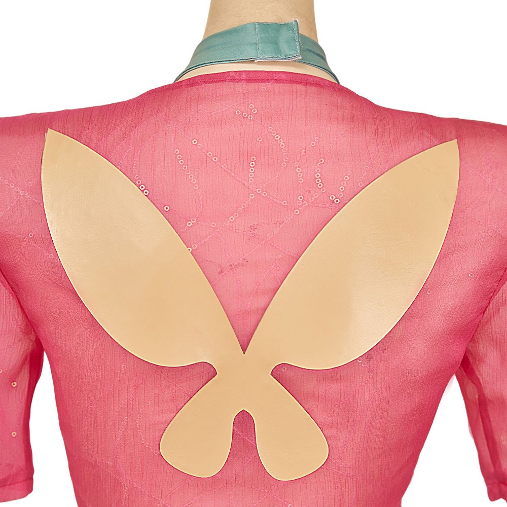 Rivals Psylocke Breezy Butterfly Swimsuit Set Party Cosplay Costume Halloween Carnival
