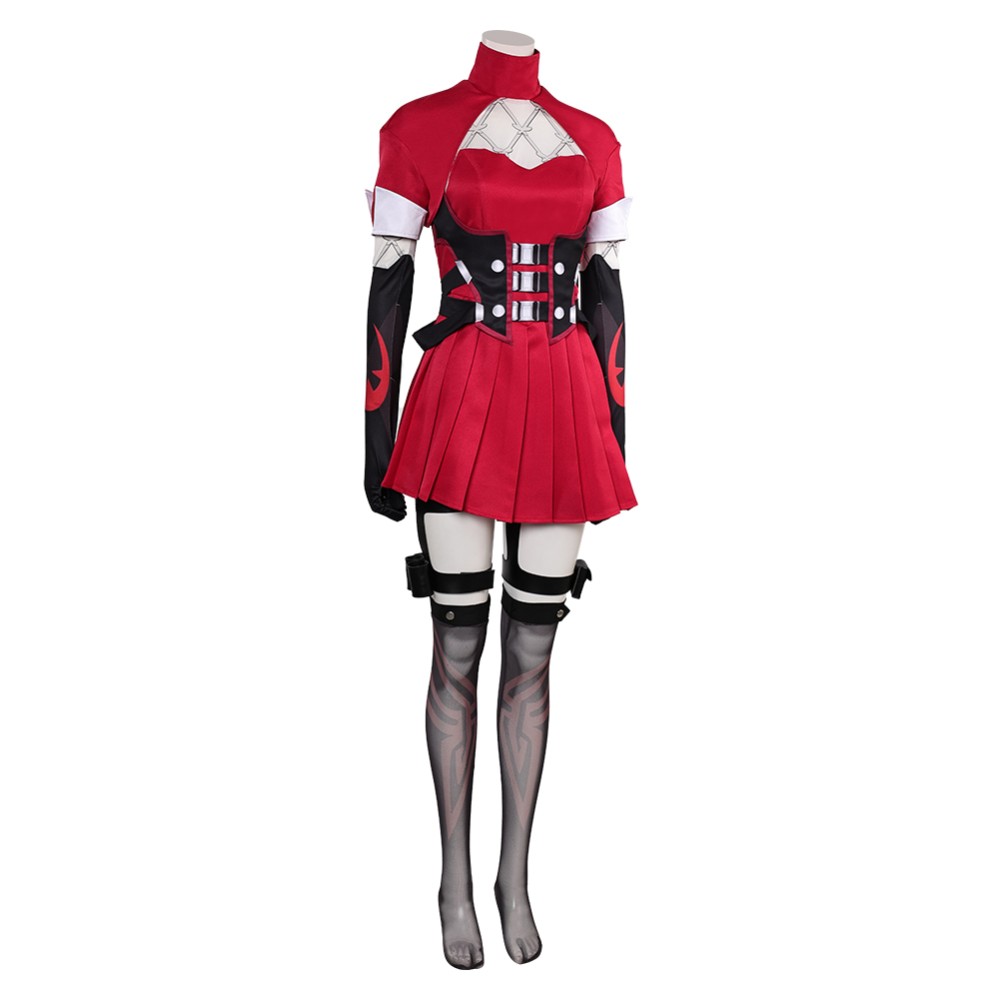 Rivals Psylocke Blood Kariudo Skin Costume de Cosplay pour Halloween et Carnaval