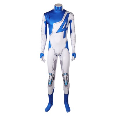 Rivals Mr.Fantastc Reed Richards Jumpsuit Cosplay Costume Halloween Carnival Outfit