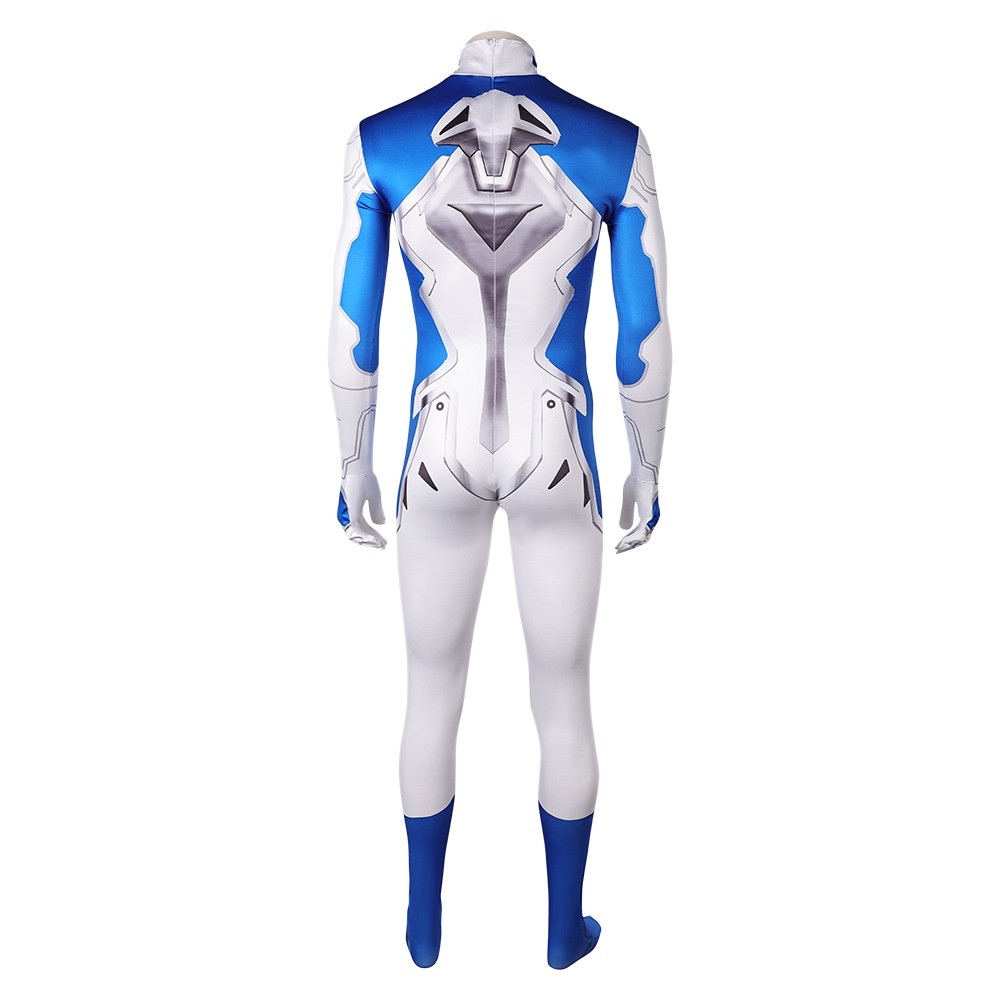 Rivals Mr.Fantastc Reed Richards Jumpsuit Cosplay Costume Halloween Carnival Outfit