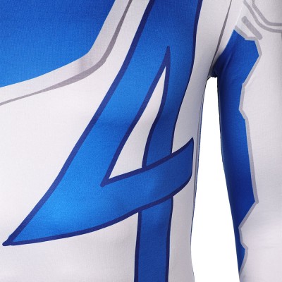 Rivals Mr.Fantastc Reed Richards Jumpsuit Cosplay Costume Halloween Carnival Outfit