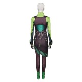Rivals Mantis Femmes Vert Combinaison Costume Cosplay Halloween Carnaval Tenue