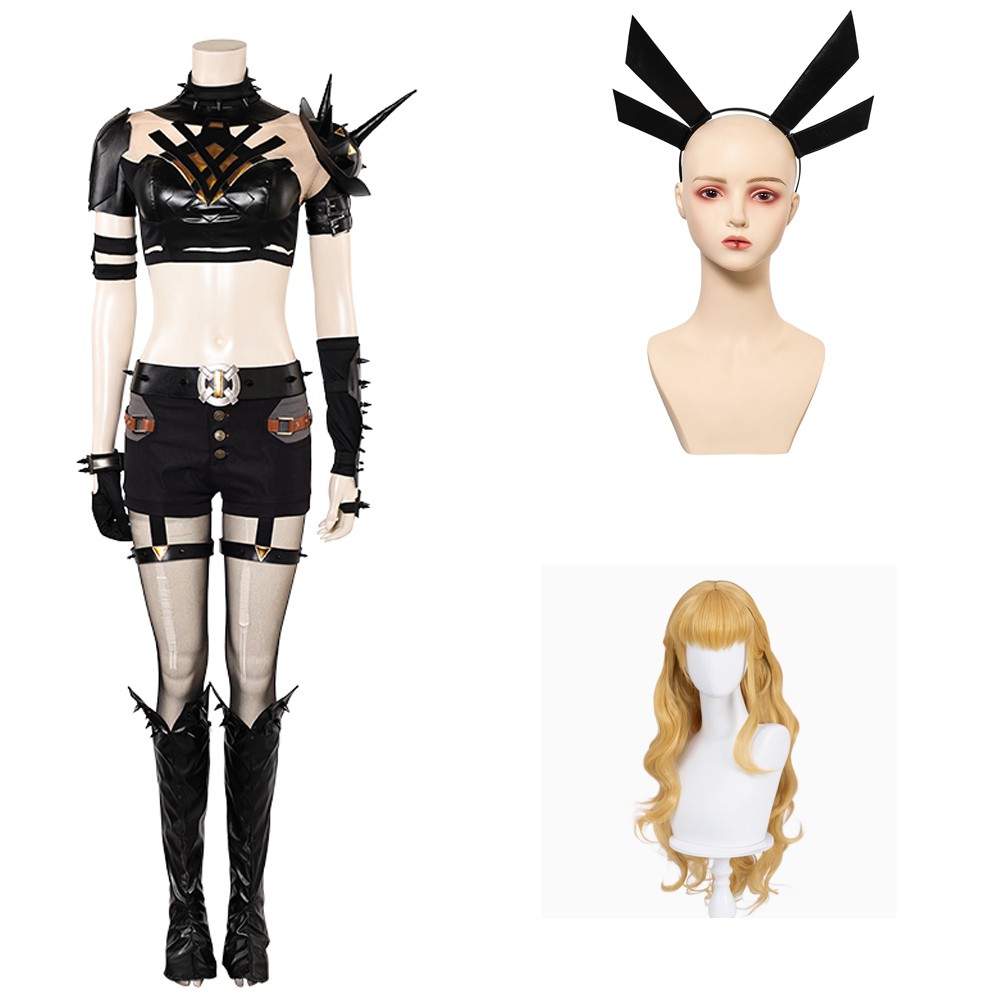 Costume de cosplay Magik Femme Noir pour Halloween et carnaval