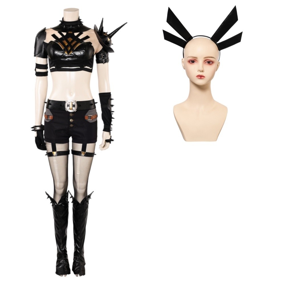Costume de cosplay Magik Femme Noir pour Halloween et carnaval