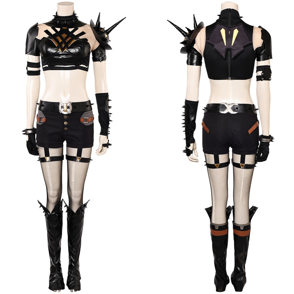 Costume de cosplay Magik Femme Noir pour Halloween et carnaval