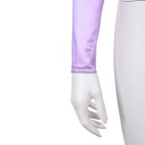 Costume de cosplay pour femmes Luna Rivals violet, tenue de carnaval d'Halloween