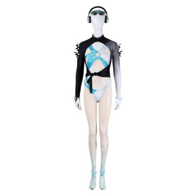 Rivals Luna Snow Cool Sunmer Skin Fullset Party Cosplay Costume Halloween Carnival Outfit