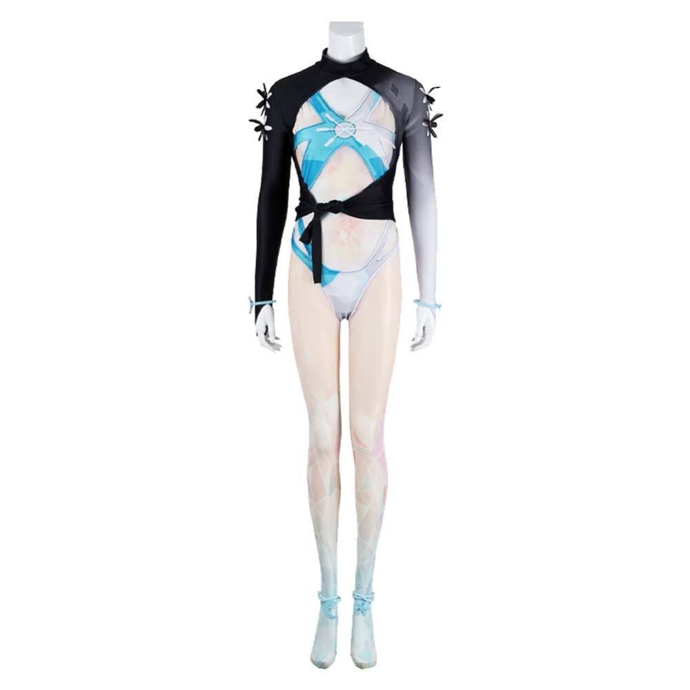 Rivals Luna Snow Cool Sunmer Skin Fullset Party Cosplay Costume Halloween Carnival Outfit