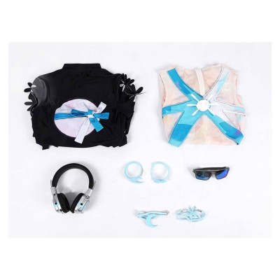 Rivals Luna Snow Cool Sunmer Skin Fullset Party Cosplay Costume Halloween Carnival Outfit
