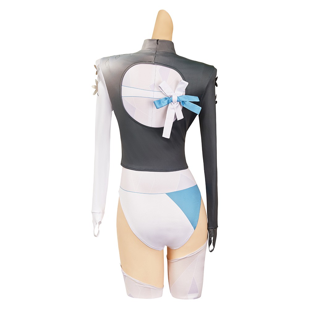Rivals Luna Snow Cool Summer Swimsuit Set Party Cosplay Costume Halloween Carnival