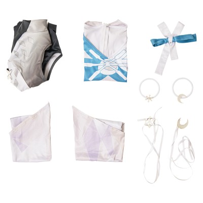 Rivals Luna Snow Cool Summer Swimsuit Set Party Cosplay Costume Halloween Carnival