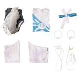 Rivals Luna Snow Cool Summer Swimsuit Set Party Cosplay Costume Halloween Carnival