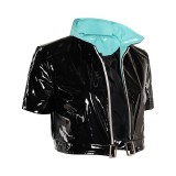 Rivals Luna Snow Veste Noire Costume Cosplay Halloween Carnaval