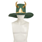 Rivals Loki Robe de Détente Ensemble de Robe et Pantalon Costume de Cosplay de Fête Halloween Carnaval