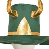 Rivals Loki Robe de Détente Ensemble de Robe et Pantalon Costume de Cosplay de Fête Halloween Carnaval